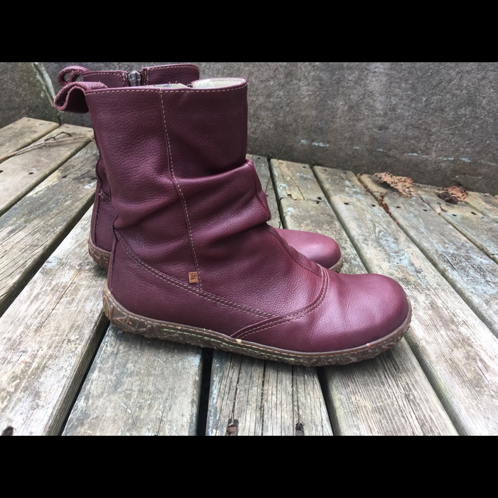 COPY - Plum El Naturalista Nido boots size 40